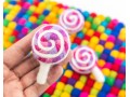 8cm Felt Lollipop