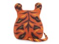 Wool Felt Tiger Design Cat Cave