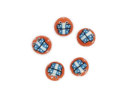 Felt Christmas Ball Ornaments