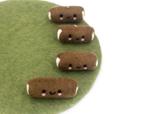 9cm Cheeky Yule Log Cake