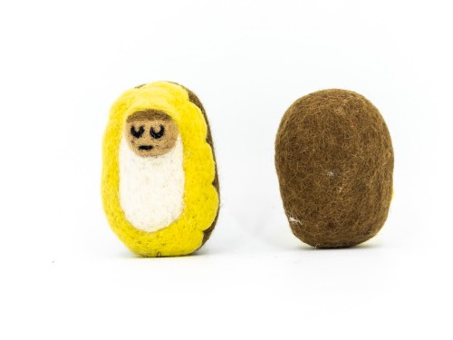 Felt Baby Jesus for Nativity