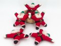 Wool Felt Mini Santa Claus Ornament