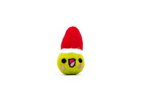 Felt Brussels Sprout Bauble Ornament