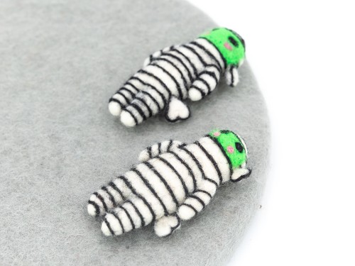 10cm Creepy Cute Felt Mummy