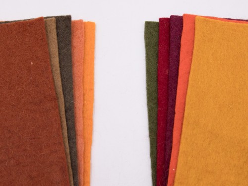 9x12 inch Autumn Theme felt Sheet