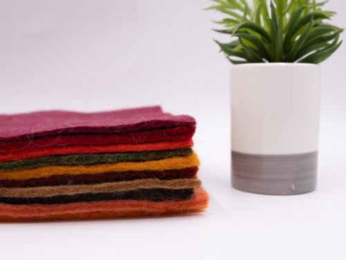 9x12 inch Autumn Theme felt Sheet