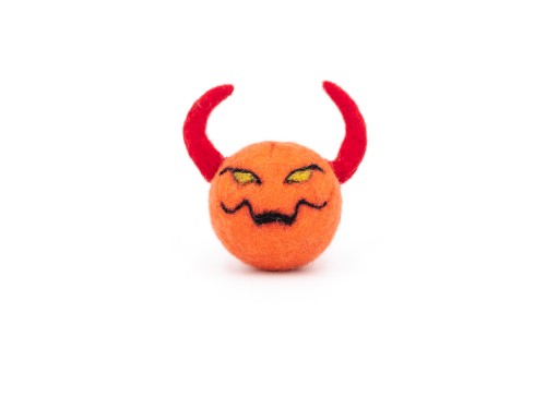 9cm Felt Red Horn Devil