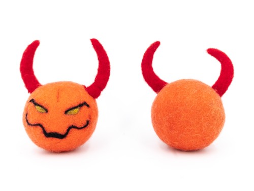 9cm Felt Red Horn Devil