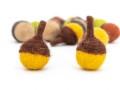 2cm Handmade Felt Acorn