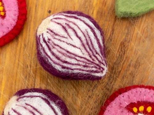 5cm Felt Onion Slice
