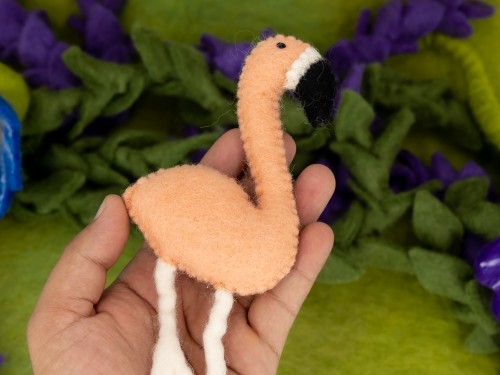Wool Felt Flamingo