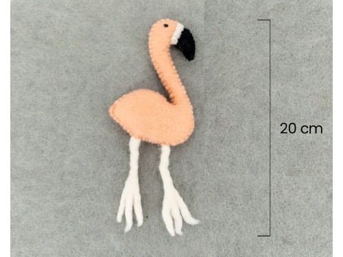 Wool Felt Flamingo