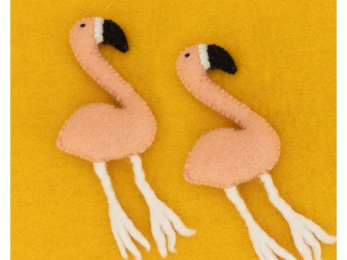 Wool Felt Flamingo