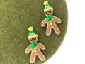 Farmhouse Christmas Felt Gingerbread Men