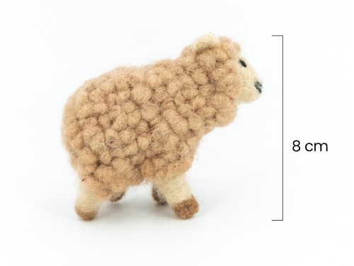 8cm Needle Felted Sheep