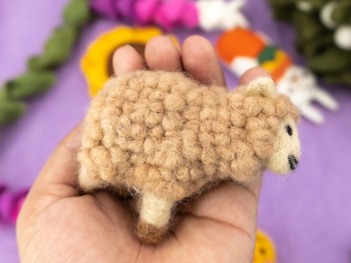 Needle Felted Sheep