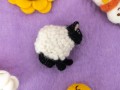 8cm Needle Felted Sheep