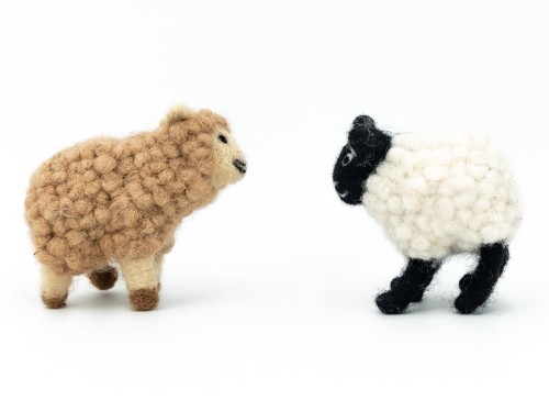 Needle Felted Sheep
