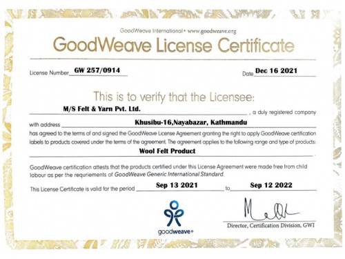 37cm Felted Valentine Heart