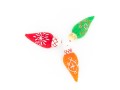 Felt Christmas Light Bulb