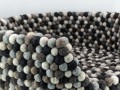 Pebble Beach Handcrafted Felt Pom Pom Dog Bed