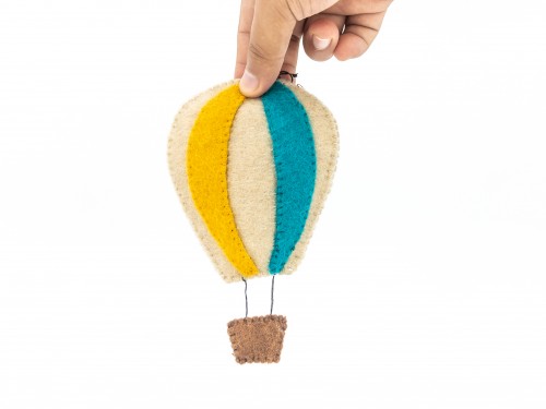 15cm Felt Hot Air Balloon