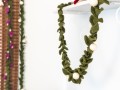 6ft Wool Felt Leaf Garland