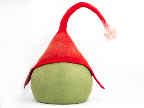 Christmas Tail Felt Cat Cave