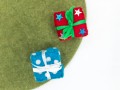 4.5cm Wool Felt Christmas Gift Box