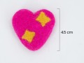 5cm Felted Pink Heart