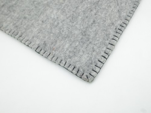 5 pieces Wool Felt Chair Pads with Ties