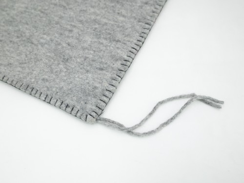 5 pieces Wool Felt Chair Pads with Ties