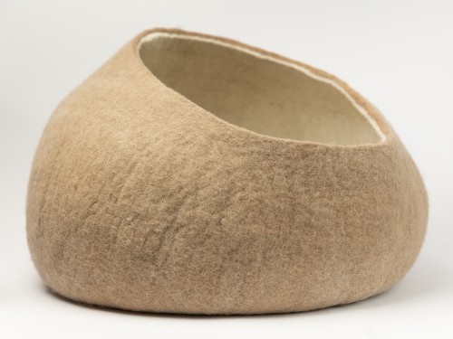 Big Opening Felt Cat House