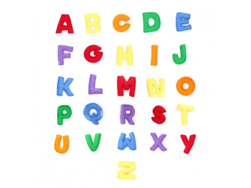 8cm|10cm Bulk Uppercase Felt Stitched Letters