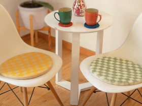 Felt Seat Checker Pad