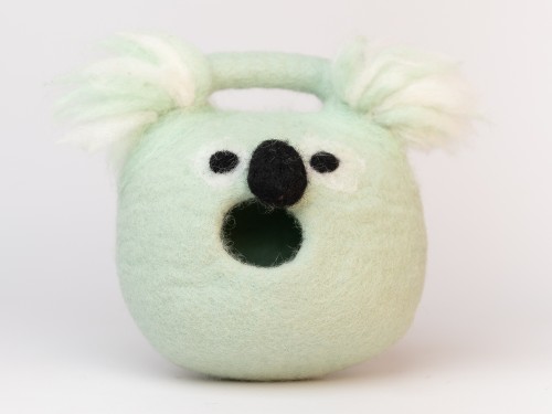 Handmade Felt Koala Easter Basket