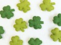 6cm Stitched Felt Shamrock 6cm Stitched Felt Shamrock