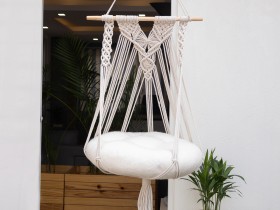 Cat Macrame Hammock Bed...