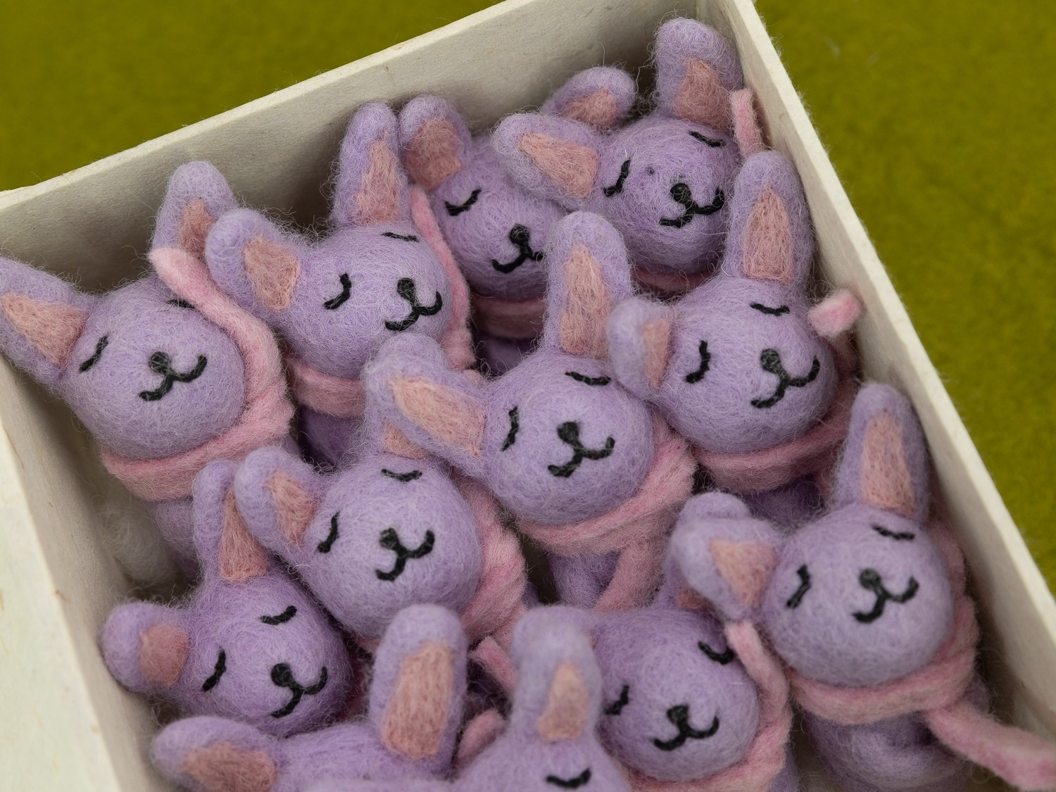 Felt Lilac Bunny Crafts