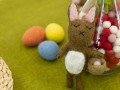 Felt Easter Bunny with Basket
