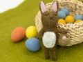 Felt Easter Bunny with Basket