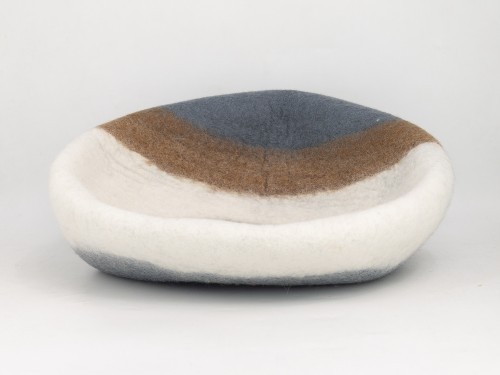 Stripe Felt Cat Cave