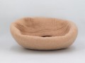 Peach Toned Wool Felt Cat Cave