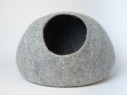 Stripe Felt Cat Cave