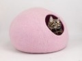 Felt Pink Cat Cave
