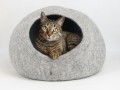 Grey Felt Cat House