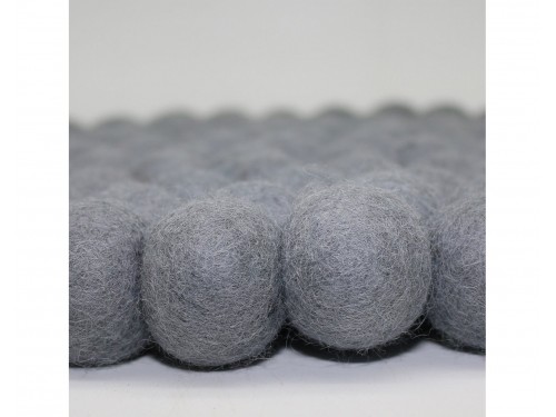 Gray Felt Ball Seat Pads