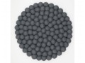 Gray Felt Ball Seat Pads