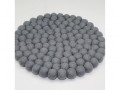 Gray Felt Ball Seat Pads