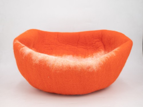 Handmade Felt Gradient Design Cat House